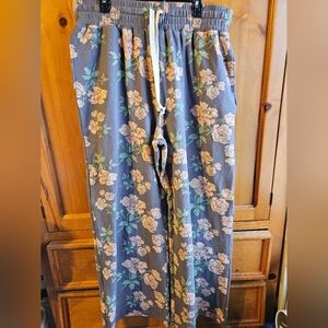NWOT AMPERSAND Floral Print Lounge Pants SIZE XXXL
